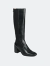 Journee Collection Women's Tru Comfort Foam Extra Wide Calf Winny Boot In Black