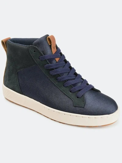 Territory Boots Territory Carlsbad Knit High Top Sneaker In Blue