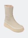 Journee Collection Collection Women's Tru Comfort Foam Cristen Bootie In White