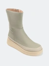 Journee Collection Collection Women's Tru Comfort Foam Cristen Bootie In Green
