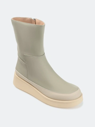 Journee Collection Collection Women's Tru Comfort Foam Cristen Bootie In Green