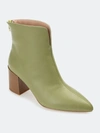 Journee Collection Women's Tru Comfort Foam Kayden Bootie In Green