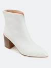 Journee Collection Collection Women's Tru Comfort Foam Kayden Bootie In White