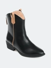 Journee Collection Collection Women's Tru Comfort Foam Novva Bootie In Black