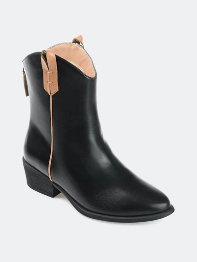 Journee Collection Collection Women's Tru Comfort Foam Novva Bootie In Black
