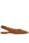 Sam Edelman Whitney Slingback Flats In Brown