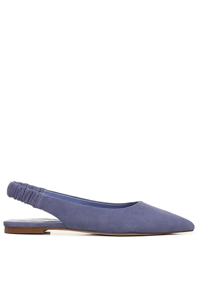 Sam Edelman Women's Whitney Slingback Flats Women's Shoes In Dusty Violet Suede