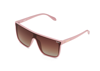 Quay Nightfall Extra Large In Pink,brown Polarized