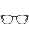 SAINT LAURENT ROUNDED SQUARE-FRAME GLASSES