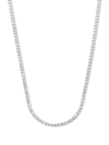 HATTON LABS STERLING SILVER CRYSTAL-EMBELLISHED NECKLACE