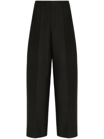 Valentino Pant Formalwear Crepe Couture In Black