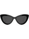 MIU MIU TWO-TONE CAT-EYE SUNGLASSES