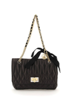 LANVIN LANVIN QUILTED LAMBSKIN SMALL HAPPY BAG