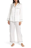 Papinelle Silk Pajamas In Ivory