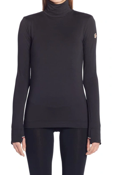 MONCLER JERSEY TURTLENECK TOP