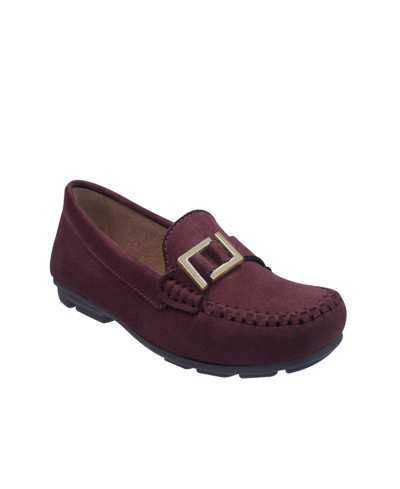 Impo Women's Baya Loafer With Memory Foam Women's Shoes In Red