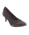 Impo Women's Elida Stretch Dress Pumps Women's Shoes In Java Brown