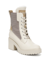 Franco Sarto Dizzy Cold Weather Boots Women's Shoes In Chiffon Faux Leather/fabric