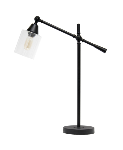 Lalia Home Vertically Adjustable Desk Lamp In Black
