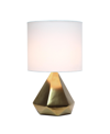 SIMPLE DESIGNS SOLID PYRAMID TABLE LAMP