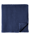 Uchino Waffle Twist 100% Cotton Bath Towel, 30" X 60" In Indigo