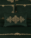 J Queen New York Noelle Embellished Boudoir Decorative Pillow, 15" X 22" In Evergreen