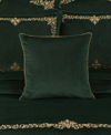 J QUEEN NEW YORK NOELLE EMBELLISHED DECORATIVE PILLOW, 18" X 18"