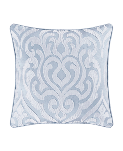 J Queen New York Astoria Decorative Pillow, 18" X 18" In Powder Blue