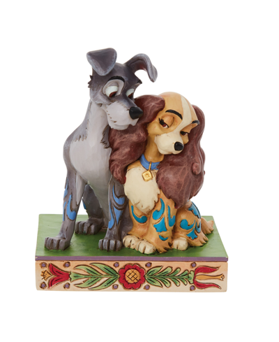 Jim Shore Lady And The Tramp Love Figurine In Multi