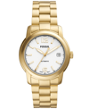 FOSSIL WOMEN'S HERITAGE AUTOMATIC GOLD-TONE STAINLESS STEEL BRACELET WATCH 38MM