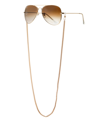 Ettika Women's 18k Gold Plated Linked Up Glasses Chain In Gold-plated