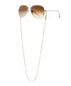 ETTIKA WOMEN'S 18K GOLD PLATED GO-TO GLASSES CHAIN