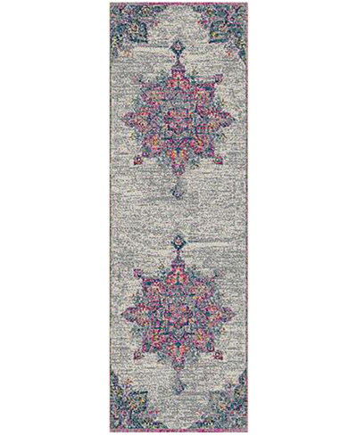 Amer Rugs Montana Isabelle 2'7" X 8' Runner Area Rug In Pink