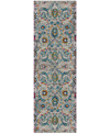 AMER RUGS MONTANA GLAIZA 2'7" X 8' RUNNER AREA RUG