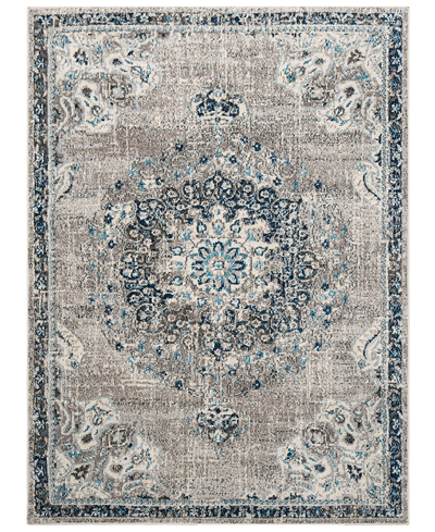 Amer Rugs Montana Nieves 7'10" X 10'10" Area Rug In Teal