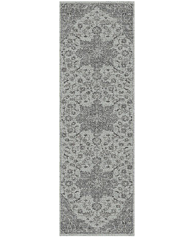 Amer Rugs Montana Herris 2'7" X 8' Runner Area Rug In Gray