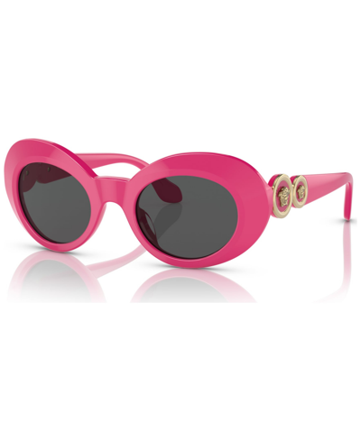 Versace Kids Sunglasses, Vk4428u (ages 7-10) In Fuchsia