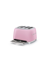 Smeg 4x4 Slice Toaster In Pink