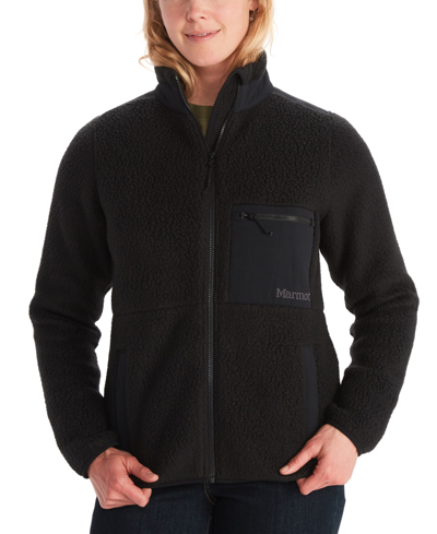 Marmot Women's Wiley Polartec Jacket In Black