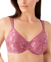 WACOAL AWARENESS FULL FIGURE SEAMLESS UNDERWIRE BRA 85567, UP TO I CUP