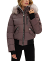 Noize Vic Heavyweight Bomber Jacket In Plum