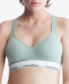 CALVIN KLEIN WOMEN'S MODERN COTTON PADDED BRALETTE QF1654