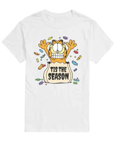 Airwaves Men's Garfield Tis The Season T-shirt In White