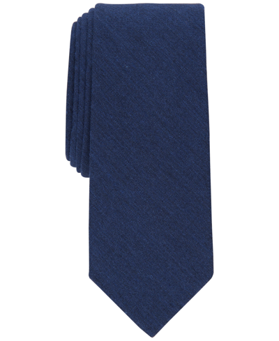 Bar Iii Men's Jean Solid Tie, Created For Macy's In Blue