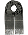 V FRAAS MEN'S PRINCE OF WALES PLAID SCARF