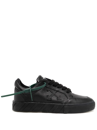 Off-white Vulcanized Low-top Sneakers In 1010