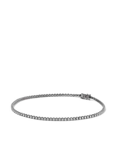 Shay 18kt Black Gold Diamond Tennis Bracelet