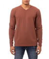 X-ray V-neck Long Sleeve T-shirt In Dusty Sienna