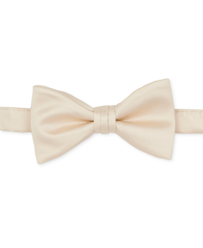 CONSTRUCT MEN'S SATIN PRE-TIED BOW TIE