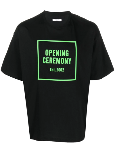 Opening Ceremony Logo-print T-shirt In Black